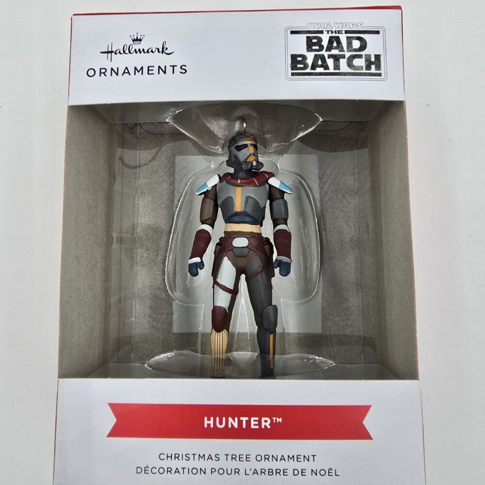 Hallmark Star Wars The Bad Batch Hunter Christmas Tree Ornament